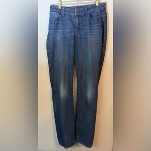 Ann Taylor Curvy Fit Blue Jeans Size 8
